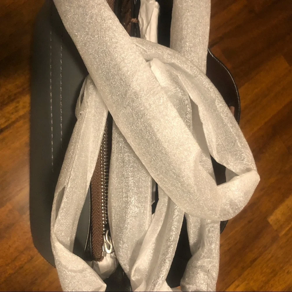 NWT $395 rag & bone Passenger Suede & Leather Crossbody Bag in Praline Suede!
